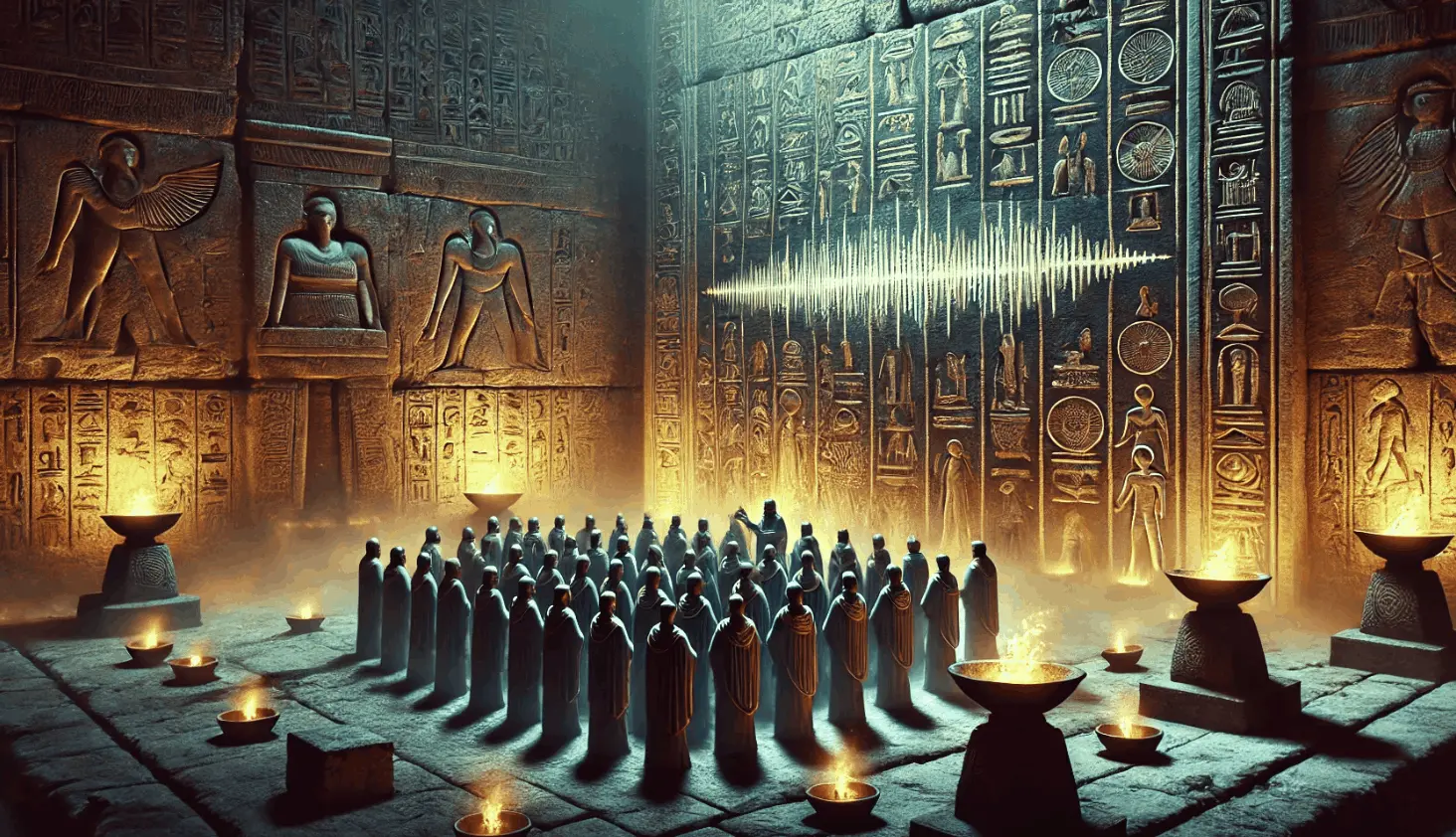 chambers of the pyramids - shifting vibrations
